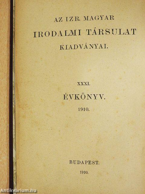 Évkönyv 1910