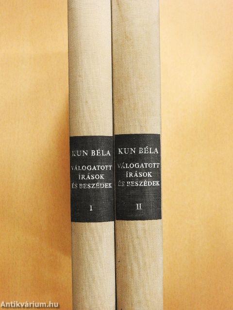 Válogatott írások és beszédek I-II.