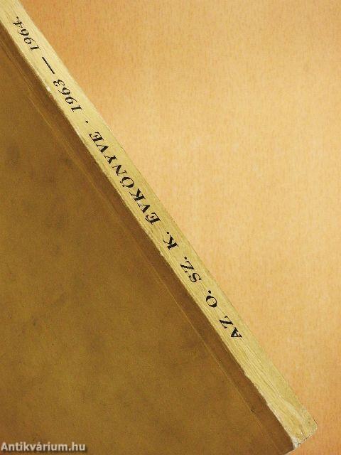 Az Országos Széchényi Könyvtár Évkönyve 1963-1964