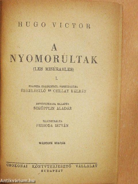 A nyomorultak I-VIII.