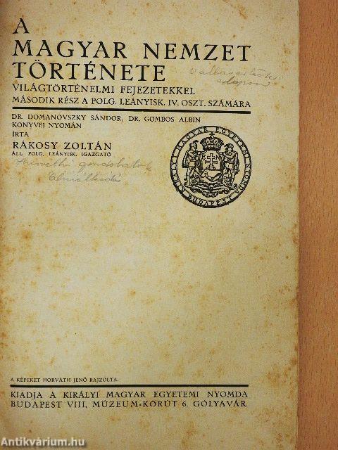 A magyar nemzet története