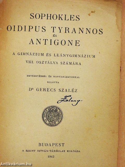 Oidipus Tyrannos és Antigone