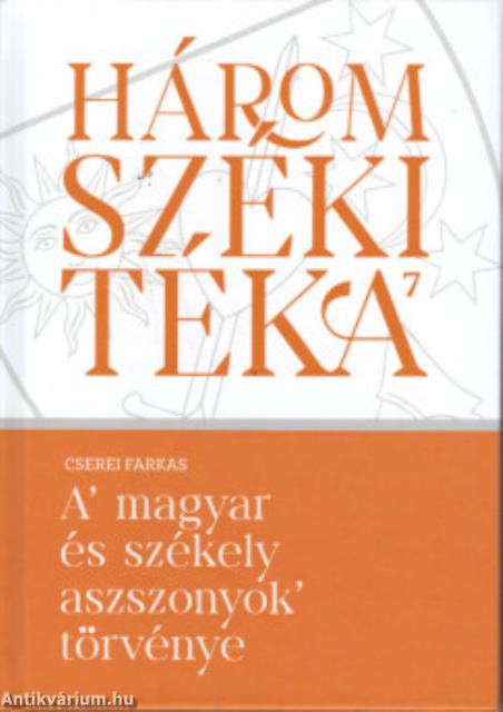 A magyar és székely asszonyok törvénye