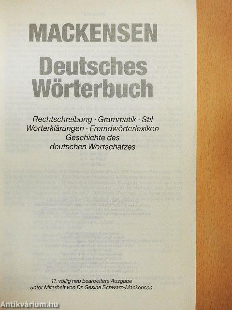 Deutsches Wörterbuch