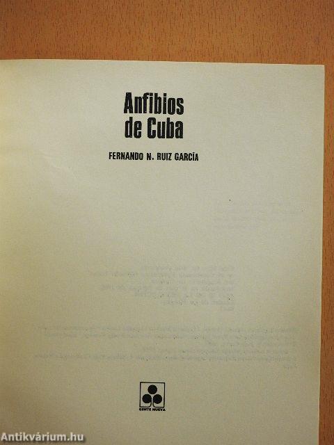 Anfibios de Cuba