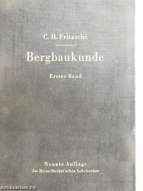 Lehrbuch der Bergbaukunde I. (töredék)