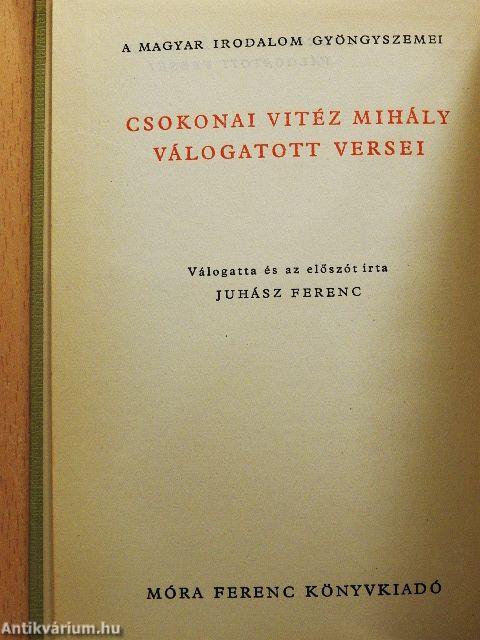 Csokonai Vitéz Mihály válogatott versei