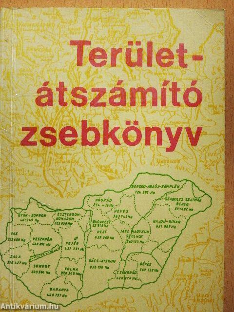 Területátszámító zsebkönyv