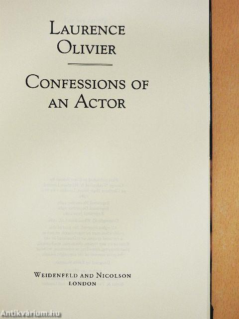 Confessions of an Actor