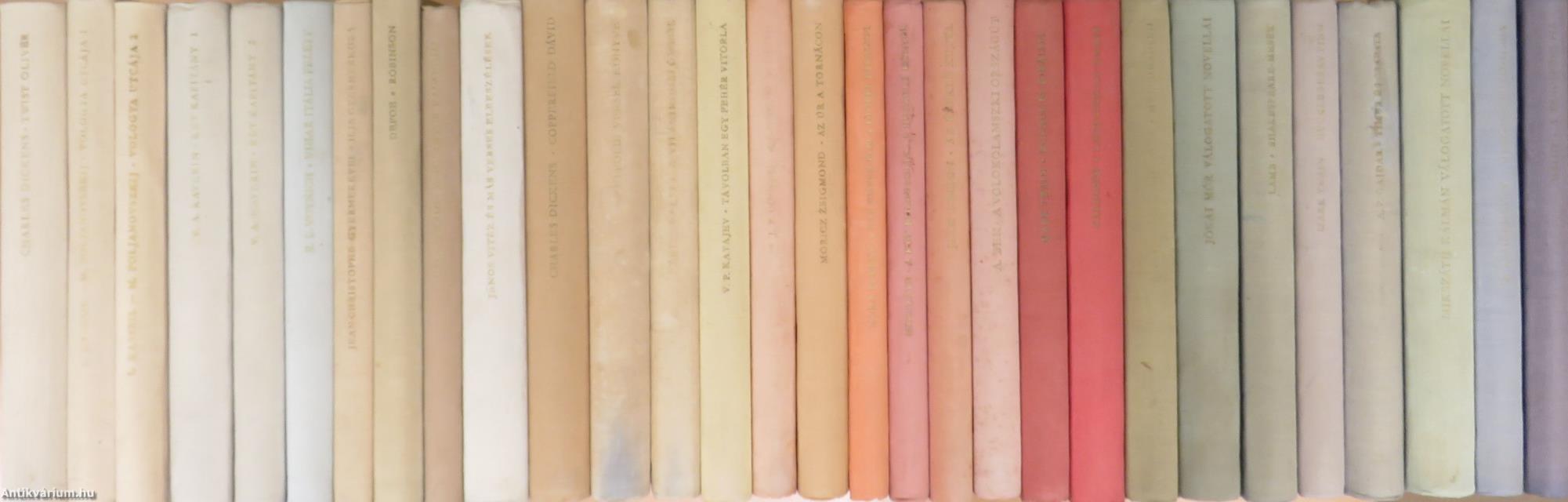 "30 kötet Az Én Könyvtáram sorozatból (nem teljes sorozat)"