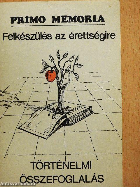 Felkészülés az érettségire - Történelmi összefoglalás