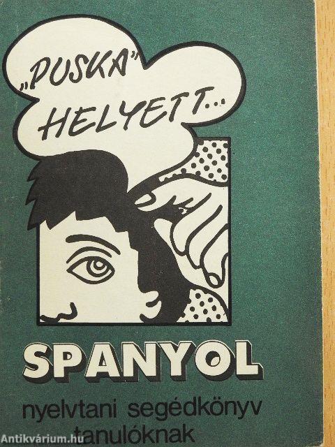 Spanyol nyelvtani segédkönyv tanulóknak