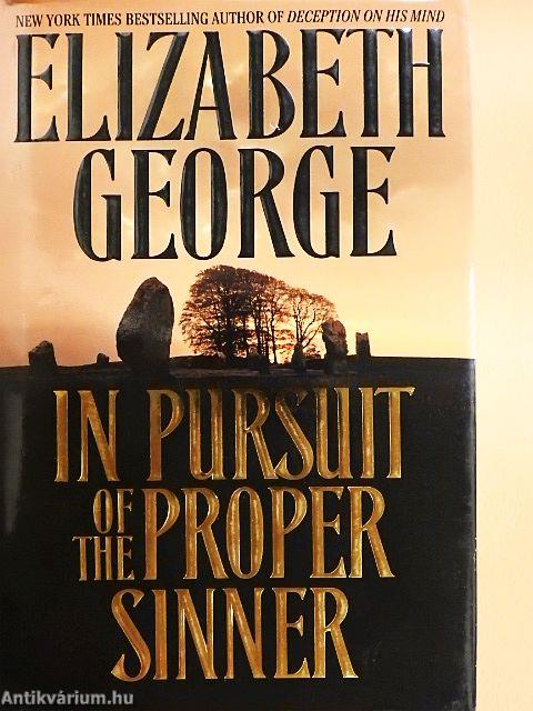 In Pursuit of the Proper Sinner