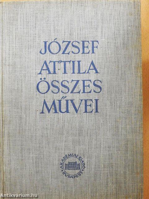 József Attila összes művei I-III.