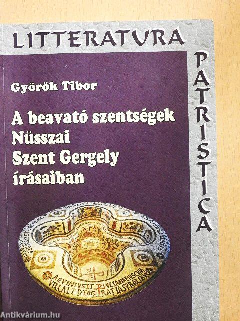A beavató szentségek Nüsszai Szent Gergely írásaiban