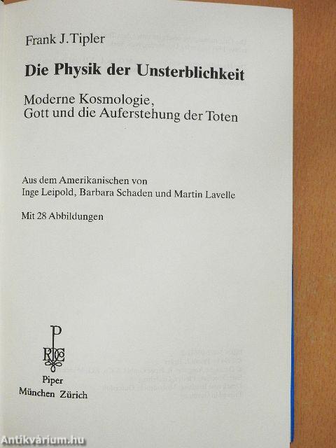 Die Physik der Unsterblichkeit