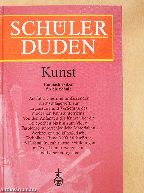 Schüler Duden - Die Kunst
