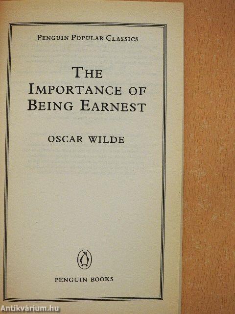 The Importance of Being Earnest