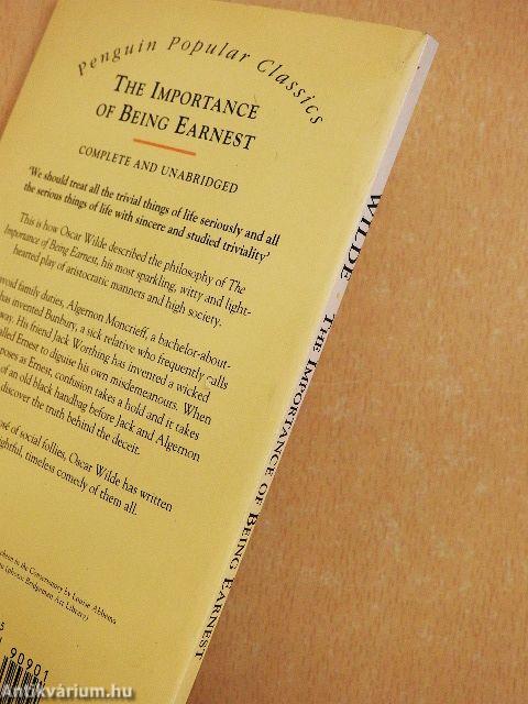 The Importance of Being Earnest