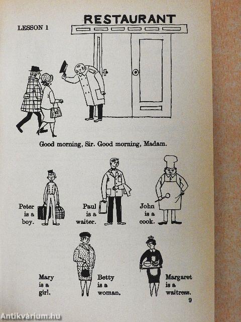 Angol nyelv a vendéglátásban, az idegenforgalomban, a kereskedelemben