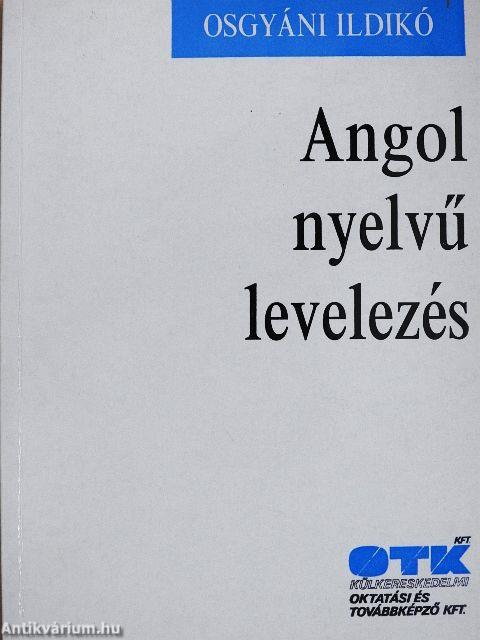 Angol nyelvű levelezés