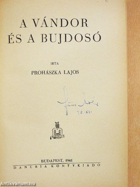 A vándor és a bujdosó