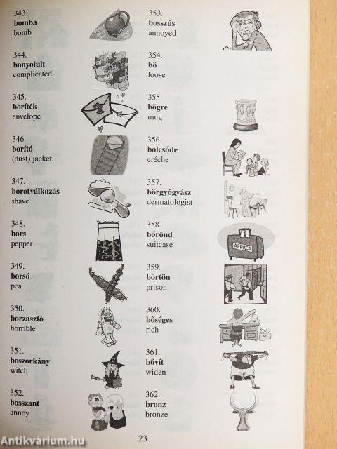 Képes angol szótár