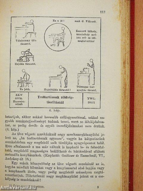 Magyar úriasszony háztartása