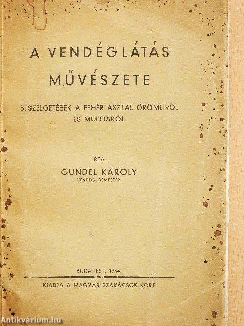 A vendéglátás művészete