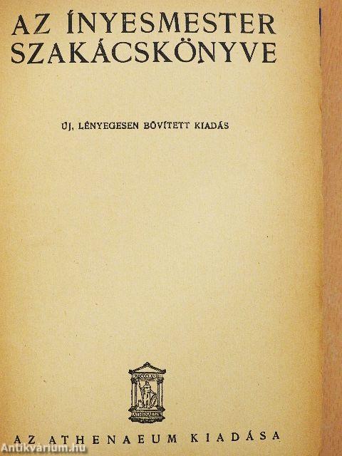 Az ínyesmester szakácskönyve