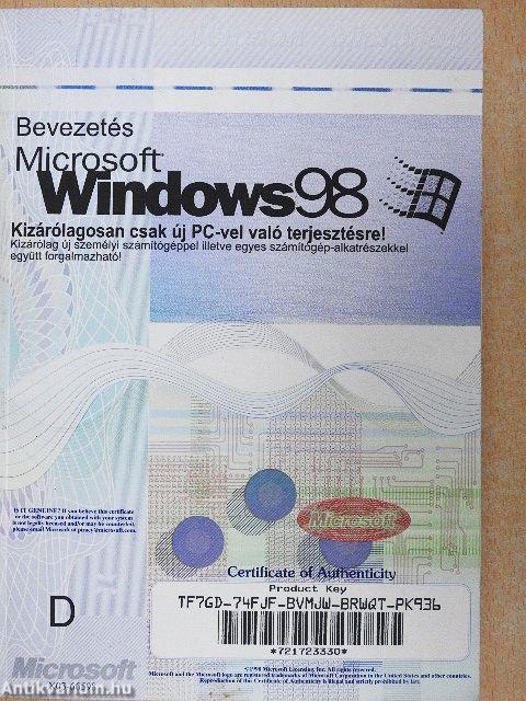 Bevezetés a Microsoft Windows 98 használatába