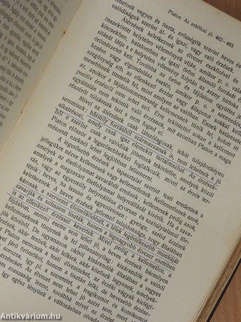 Bölcsészettörténet I.