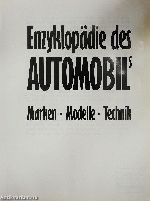 Enzyklopädie des Automobils