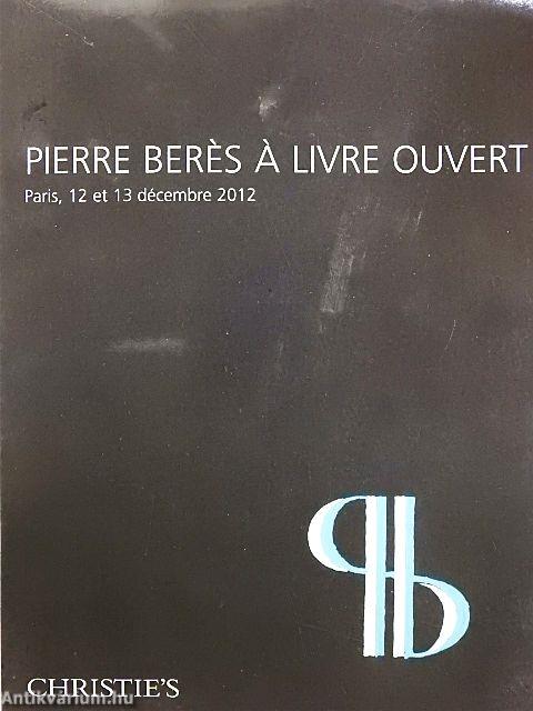 Christie's - Pierre Berés á livre ouvert