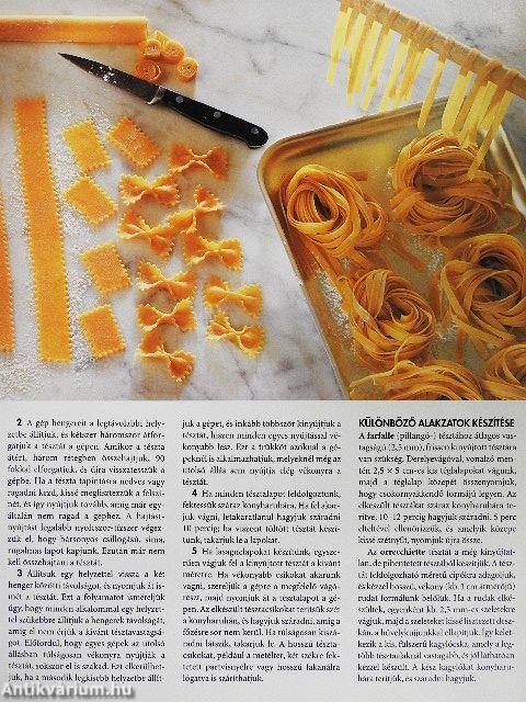 Nélkülözhetetlen tésztakönyv