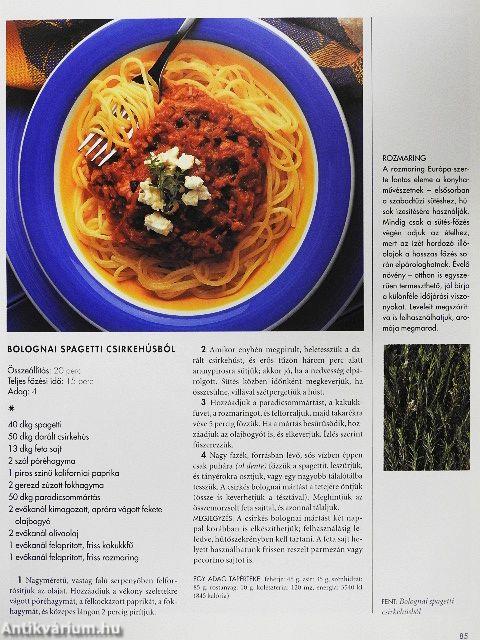 Nélkülözhetetlen tésztakönyv