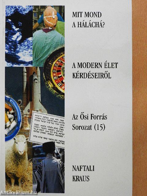 Mit mond a háláchá?