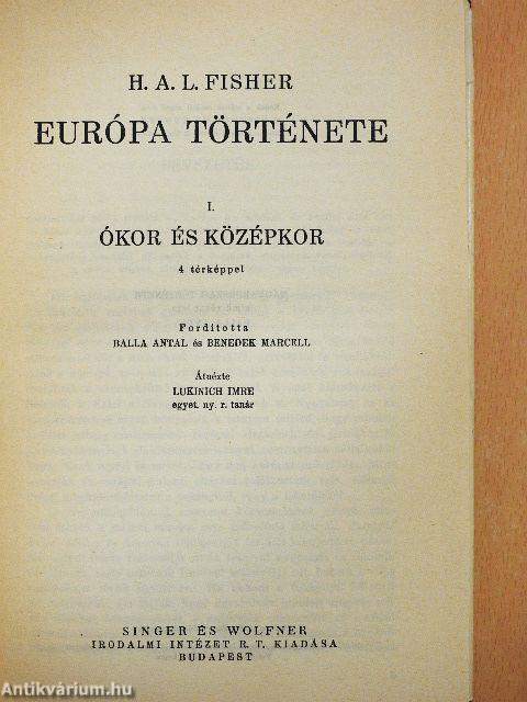 Európa története I-III.