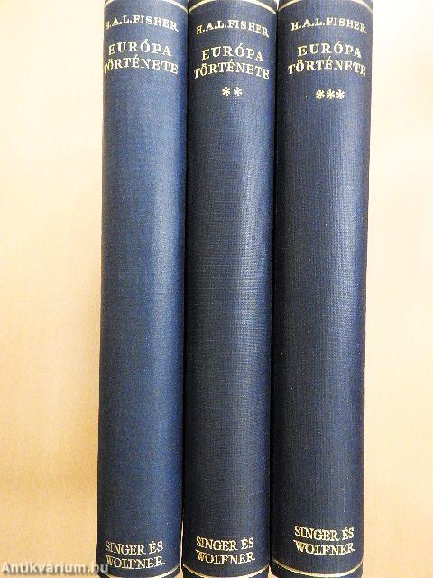 Európa története I-III.