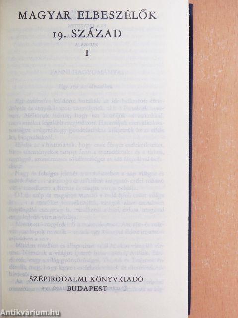 Magyar elbeszélők I-II.