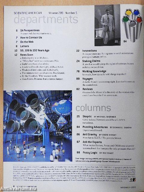 Scientific American November 2003