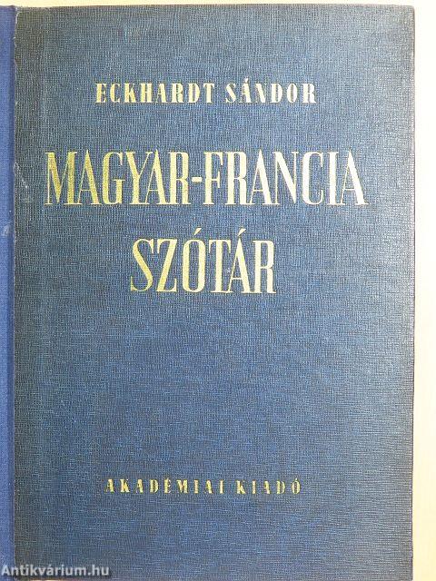 Magyar-francia szótár