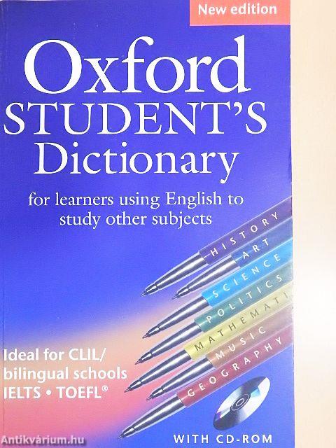 Oxford Student's Dictionary - CD-vel