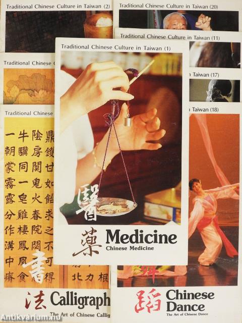 8 füzet a "Traditional Chinese Culture in Taiwan" sorozatból (nem teljes sorozat)