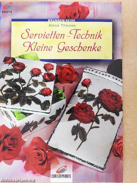 Servietten-Technik/Kleine Geschenke