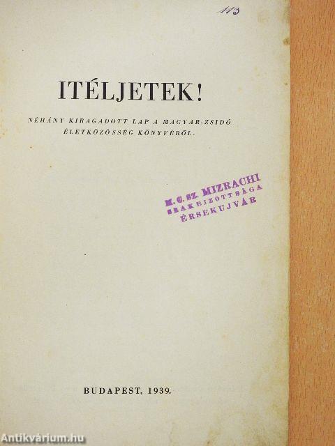 Itéljetek!