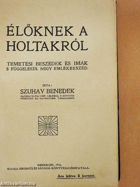 Élőknek a holtakról
