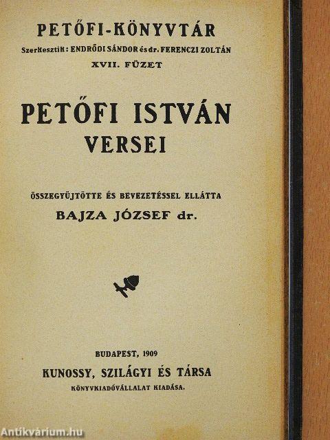Petőfi István versei