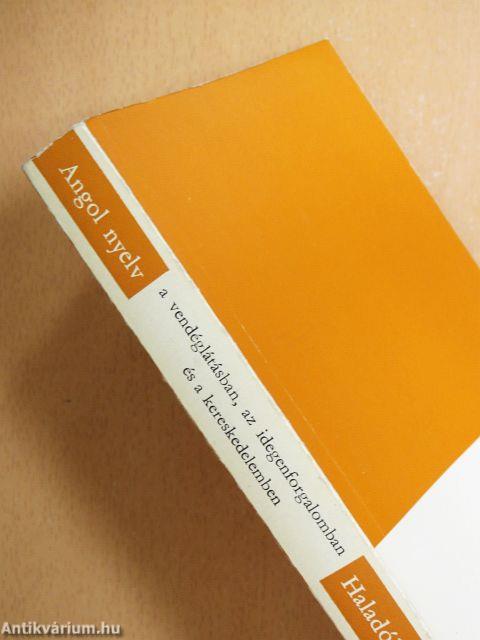 Angol nyelv a vendéglátásban, az idegenforgalomban és a kereskedelemben