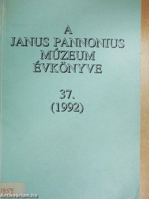 A Janus Pannonius Múzeum évkönyve 1992.